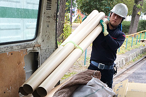 残材・廃材引き上げ処分